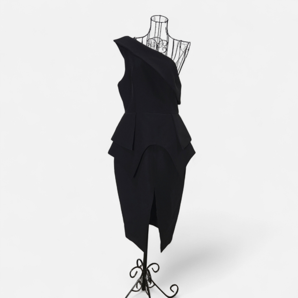 Cameo Elegant Black Evening Dress
